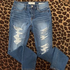 Pacsun Super Distressed Jeans